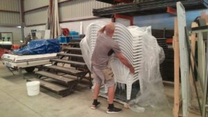 Reparto sillas Mancomunitat Horta Sud